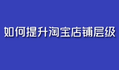 淘宝提升店铺等级一般多少钱？费用是怎么算？